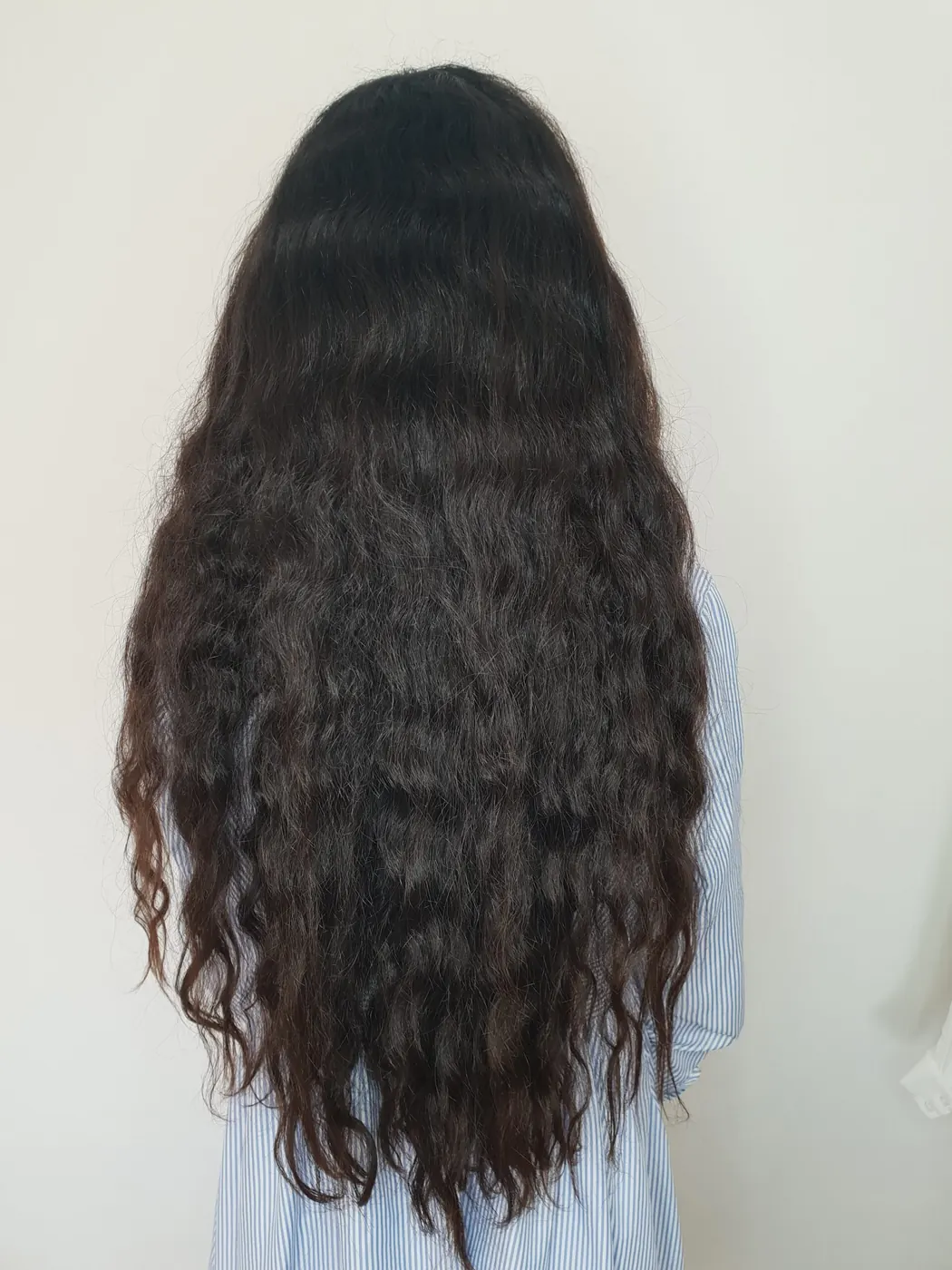 תוצאה 2: השיער לפני ההחלקה