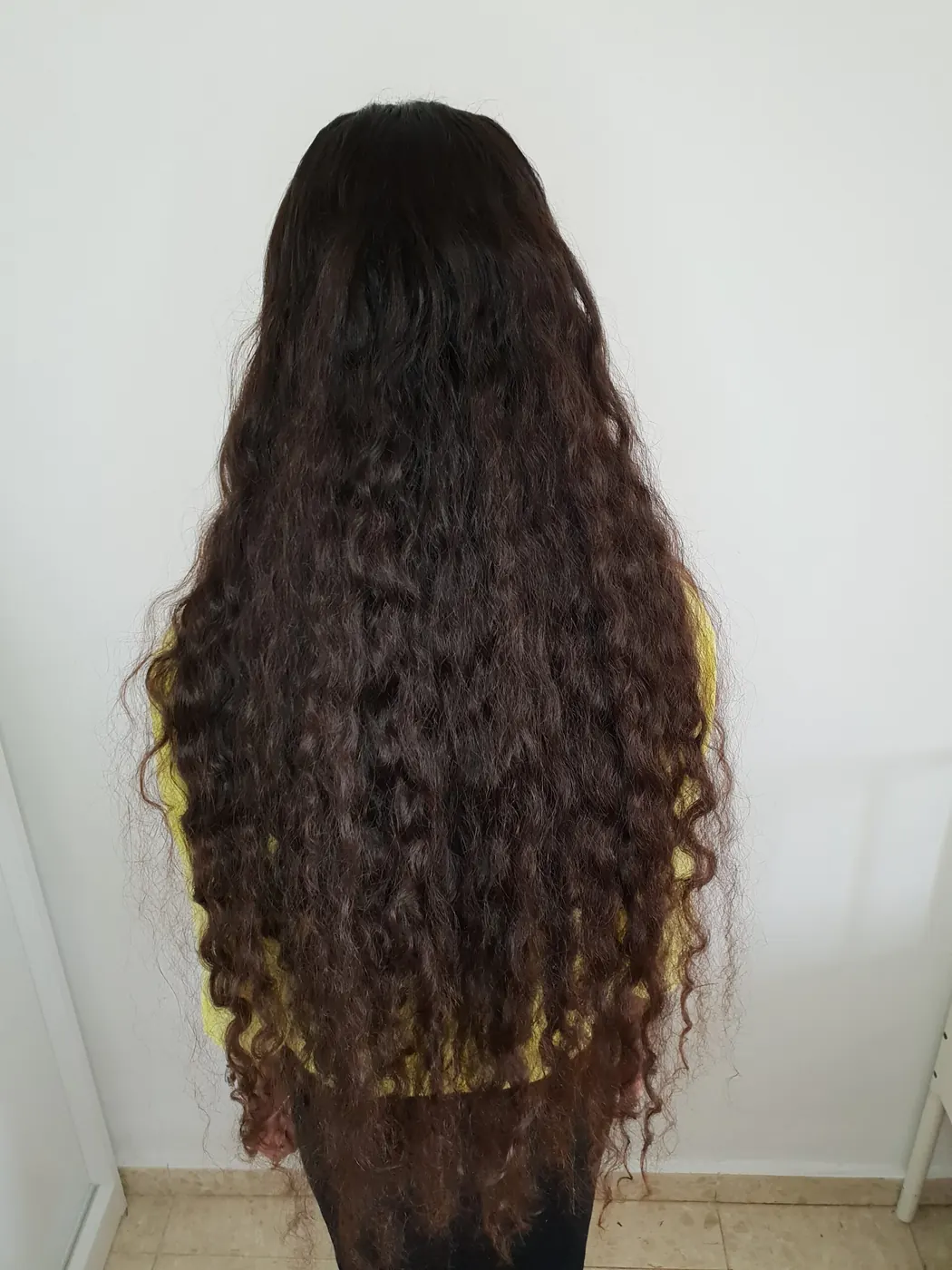 תוצאה 5: השיער לפני ההחלקה